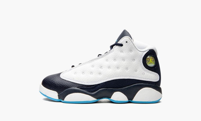Nike Air Jordan 13 Retro PS \'Obsidian\' Schoenen Kinderen Wit Obsidian Donker Nederland | 915362-XYJ
