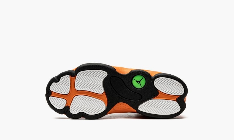 Nike Air Jordan 13 Retro PS 'Starfish' Schoenen Kinderen Wit Zwart Oranje Nederland | 035186-MCG