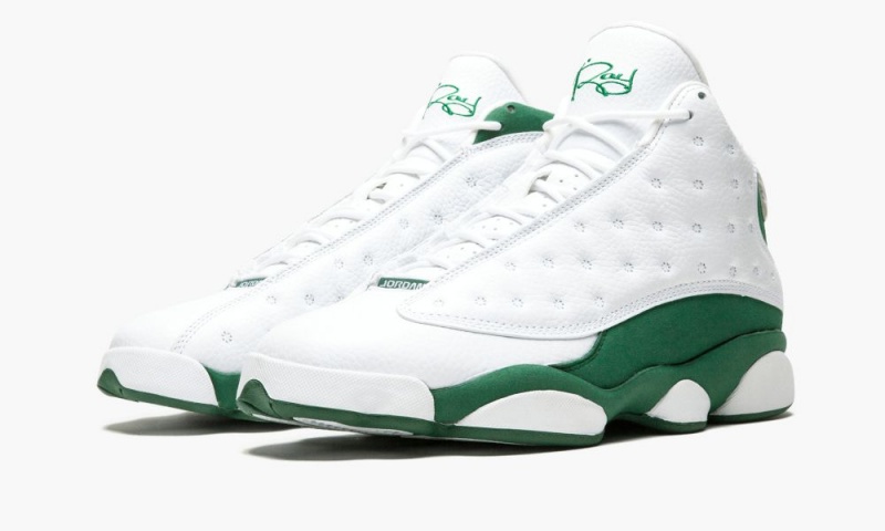 Nike Air Jordan 13 Retro 'Ray Allen' Schoenen Heren Wit Groen Nederland | 954108-NJC