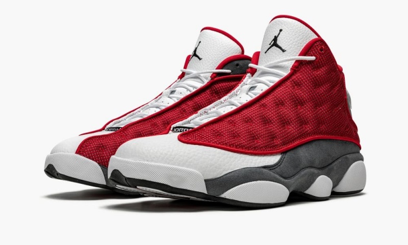 Nike Air Jordan 13 Retro 'Red Flint' Schoenen Heren Rood Grijs Wit Zwart Nederland | 897201-ZEK