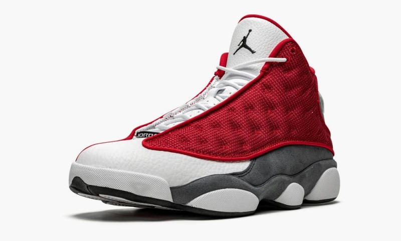 Nike Air Jordan 13 Retro 'Red Flint' Schoenen Heren Rood Grijs Wit Zwart Nederland | 897201-ZEK