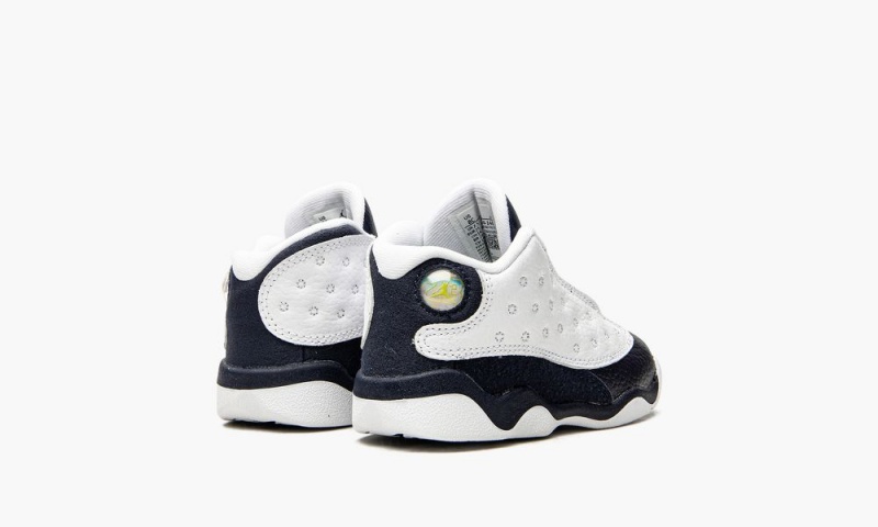 Nike Air Jordan 13 Retro Schoenen Kinderen Wit Blauw Nederland | 758430-IRN