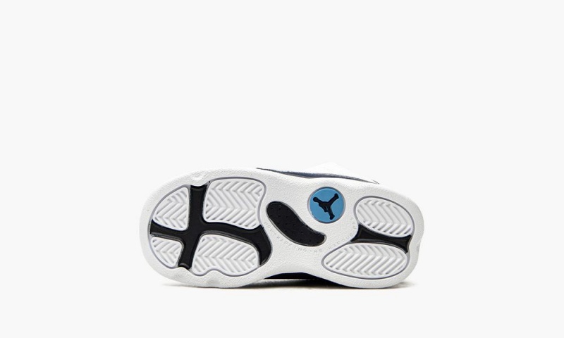 Nike Air Jordan 13 Retro Schoenen Kinderen Wit Blauw Nederland | 758430-IRN