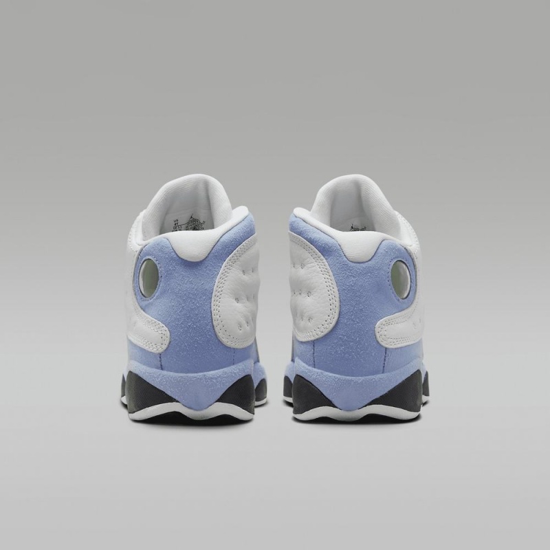 Nike Air Jordan 13 Retro Schoenen Kinderen Wit Paars Nederland | 203974-AOM