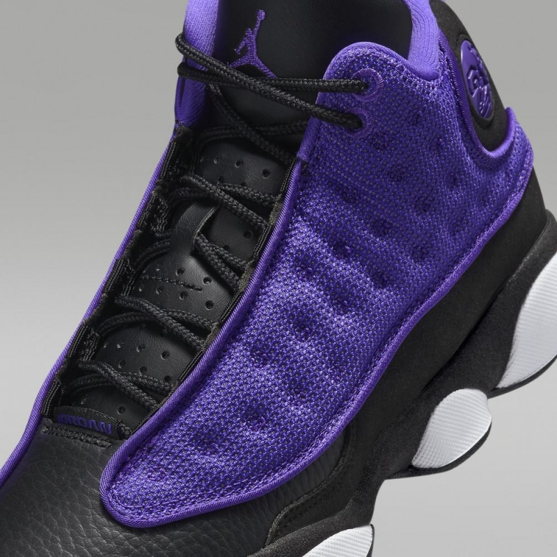 Nike Air Jordan 13 Retro Schoenen Kinderen Paars Zwart Nederland | 683125-HCU