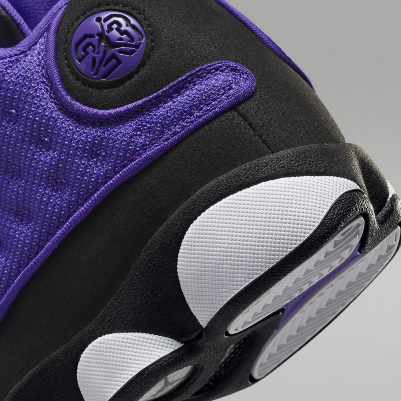 Nike Air Jordan 13 Retro Schoenen Kinderen Paars Zwart Nederland | 683125-HCU