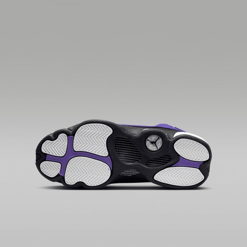 Nike Air Jordan 13 Retro Schoenen Kinderen Paars Zwart Nederland | 683125-HCU