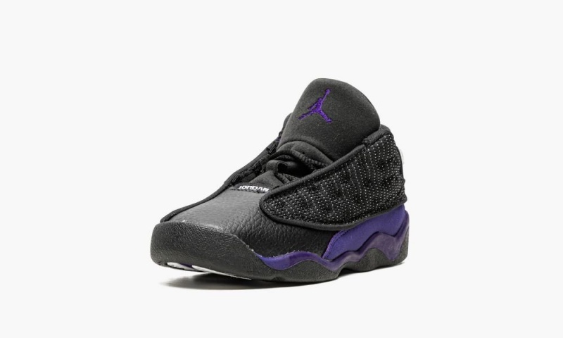 Nike Air Jordan 13 Retro TD 'Court Purple' Schoenen Kinderen Zwart Paars Wit Nederland | 679815-IAV