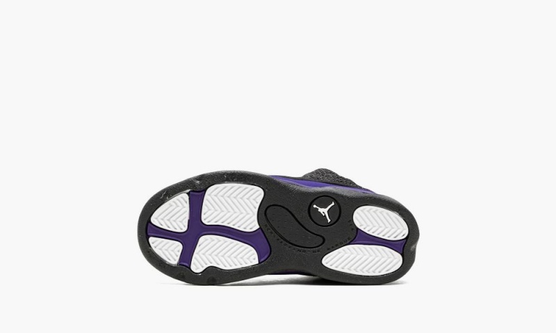 Nike Air Jordan 13 Retro TD 'Court Purple' Schoenen Kinderen Zwart Paars Wit Nederland | 679815-IAV