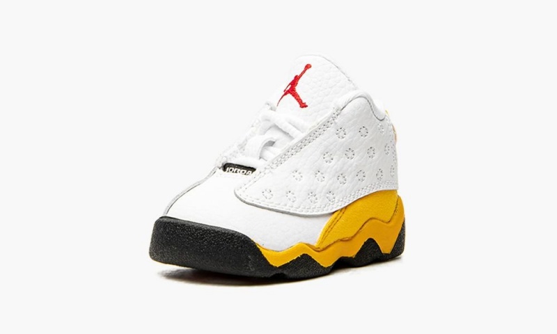 Nike Air Jordan 13 Retro TD 'Del Sol' Schoenen Kinderen Wit Rood Nederland | 593421-JTG