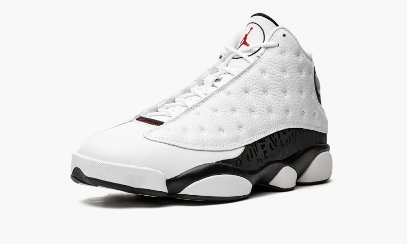 Nike Air Jordan 13 SNGL DAY 'Love and Respect - Singles Day' Schoenen Heren Wit Zwart Rood Nederland | 714380-ZUO