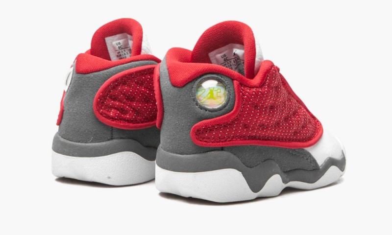 Nike Air Jordan 13 TD 'Red Flint' Schoenen Kinderen Rood Grijs Wit Zwart Nederland | 982173-CDV