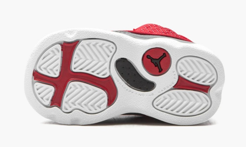 Nike Air Jordan 13 TD 'Red Flint' Schoenen Kinderen Rood Grijs Wit Zwart Nederland | 982173-CDV