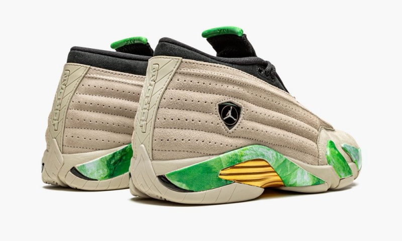 Nike Air Jordan 14 Low 'Aleali May' Schoenen Dames Lichtbruin Wit Nederland | 810967-LYB