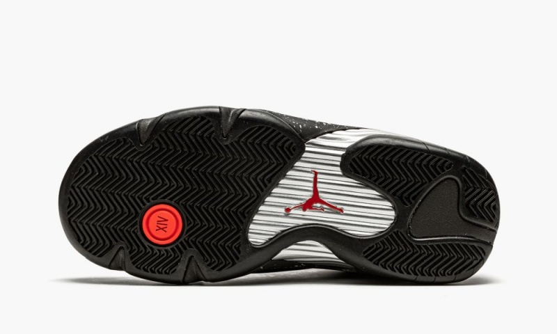 Nike Air Jordan 14 Low 'Red Lipstick' Schoenen Dames Zwart Metal Zilver Rood Nederland | 712685-JPA