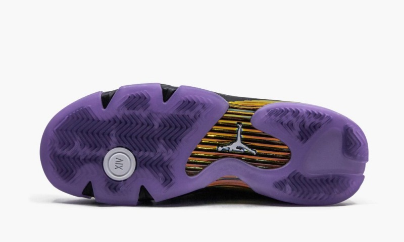 Nike Air Jordan 14 Retro DB (GS) 'Doernbecher' Schoenen Kinderen Zwart Wit Paars Gekleurd Nederland | 786342-HQX
