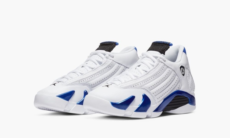 Nike Air Jordan 14 Retro GS 'Hyper Royal' Schoenen Kinderen Wit Zwart Koningsblauw Nederland | 693507-YAR