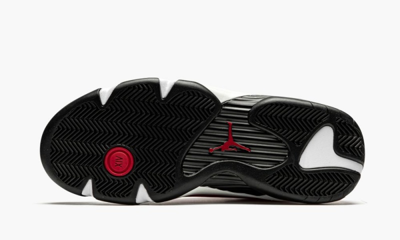 Nike Air Jordan 14 Retro 'Gym Red' Schoenen Heren Zwart Wit Rood Nederland | 407291-TER