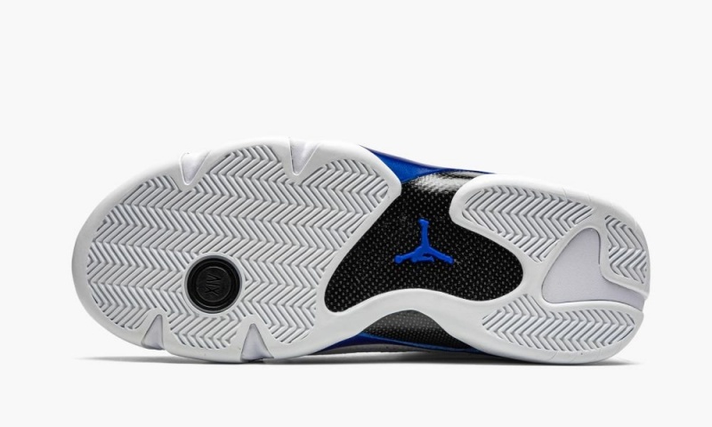 Nike Air Jordan 14 Retro 'Hyper Royal' Schoenen Heren Wit Koningsblauw Zwart Nederland | 514268-SUH