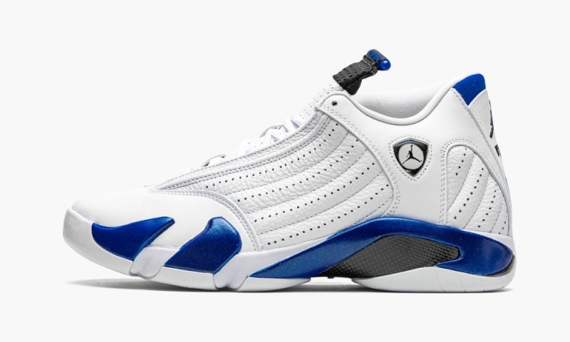 Nike Air Jordan 14 Retro \'Hyper Royal\' Schoenen Heren Wit Koningsblauw Zwart Nederland | 514268-SUH