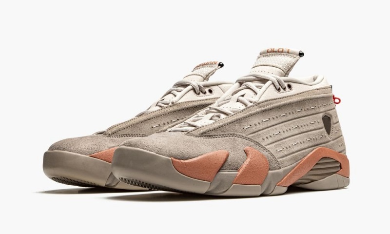 Nike Air Jordan 14 Retro Low 'Clot - Terra Blush' Schoenen Heren Grijs Nederland | 751892-NOW