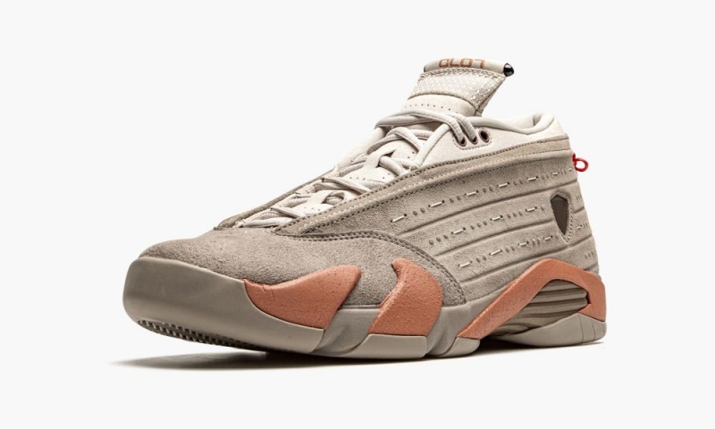 Nike Air Jordan 14 Retro Low 'Clot - Terra Blush' Schoenen Heren Grijs Nederland | 751892-NOW