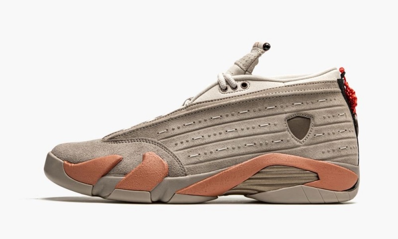 Nike Air Jordan 14 Retro Low \'Clot - Terra Blush\' Schoenen Heren Grijs Nederland | 751892-NOW