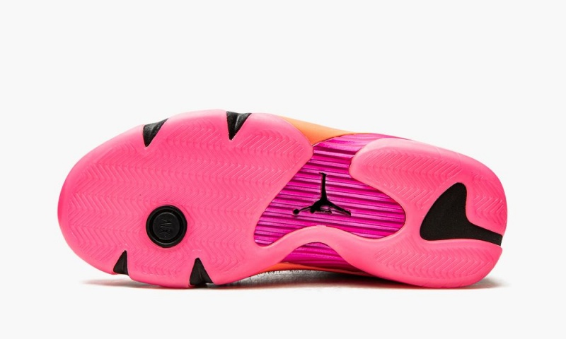 Nike Air Jordan 14 Retro Low 'Shocking Pink' Schoenen Dames Roze Lichtrood Nederland | 736584-ZMQ