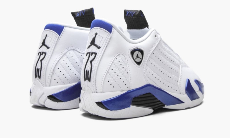 Nike Air Jordan 14 Retro PS 'Hyper Royal' Schoenen Kinderen Wit Zwart Koningsblauw Nederland | 640938-GXW