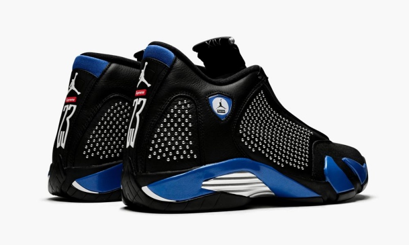 Nike Air Jordan 14 Retro 'Supreme' Schoenen Heren Zwart Koningsblauw Nederland | 810735-NFU