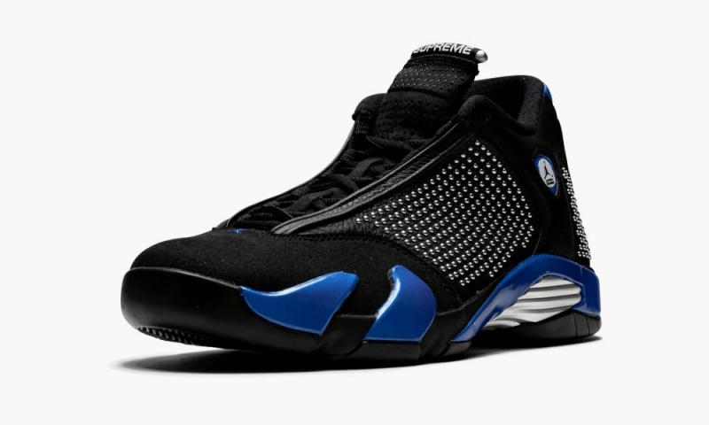 Nike Air Jordan 14 Retro 'Supreme' Schoenen Heren Zwart Koningsblauw Nederland | 810735-NFU