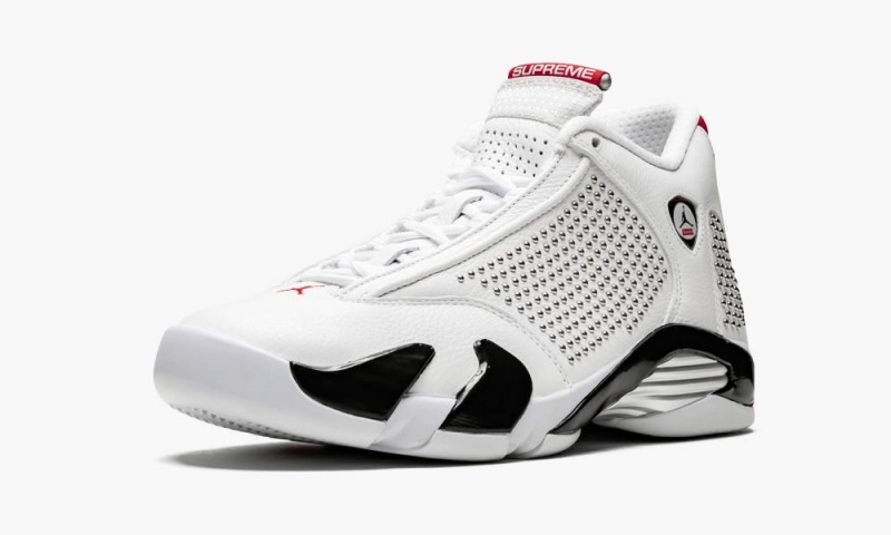 Nike Air Jordan 14 Retro 'Supreme' Schoenen Heren Wit Zwart Rood Nederland | 190375-JYC