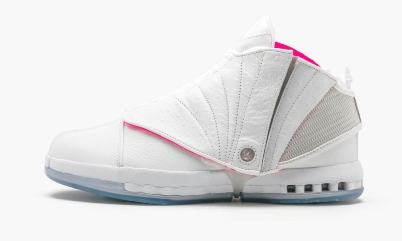 Nike Air Jordan 16 Retro Solefly \'Solefly\' Schoenen Heren Wit Roze Nederland | 654190-XWM