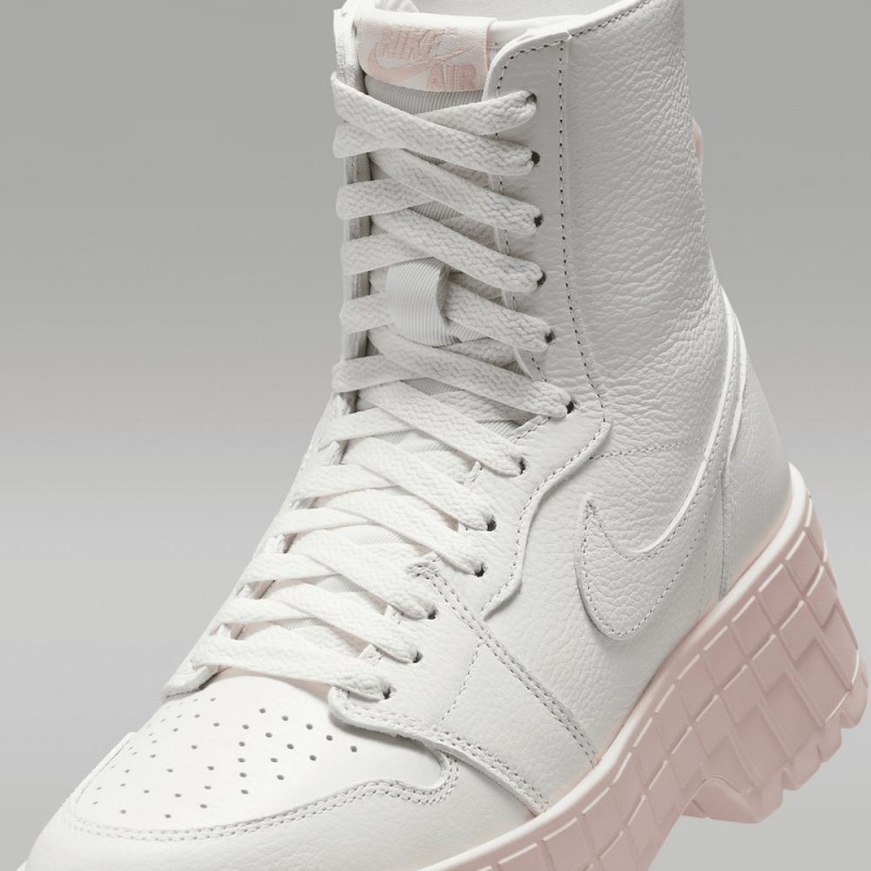 Nike Air Jordan 1 Brooklyn Schoenen Dames Wit Roze Nederland | 752906-FJQ