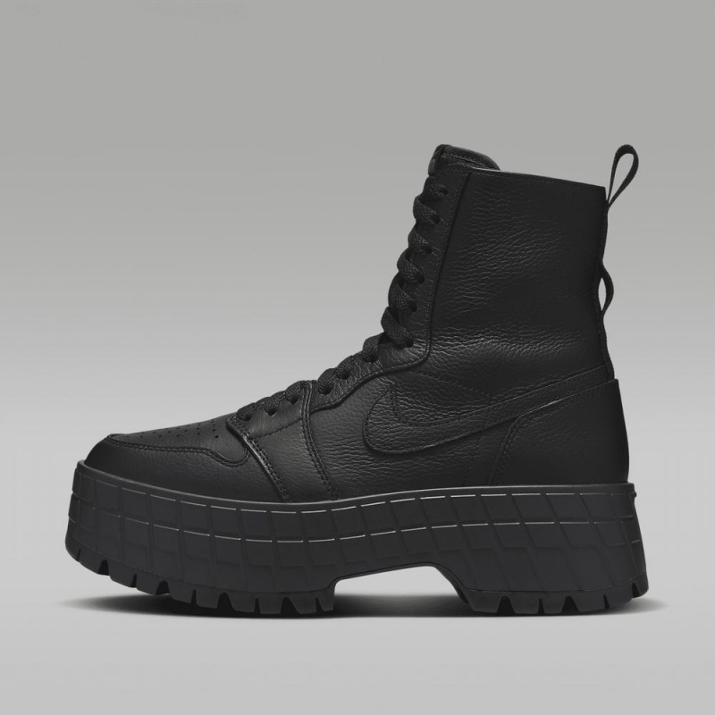 Nike Air Jordan 1 Brooklyn Schoenen Dames Zwart Nederland | 420395-ROK