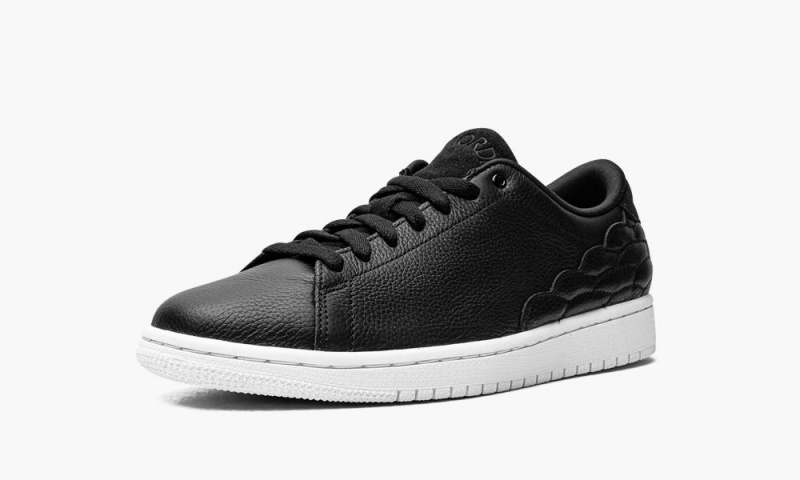 Nike Air Jordan 1 Centre Court Schoenen Heren Zwart Wit Nederland | 174809-TUP