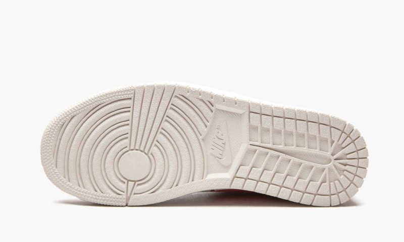 Nike Air Jordan 1 Centre Court 'University Red' Schoenen Heren Wit Rood Nederland | 132905-SOY