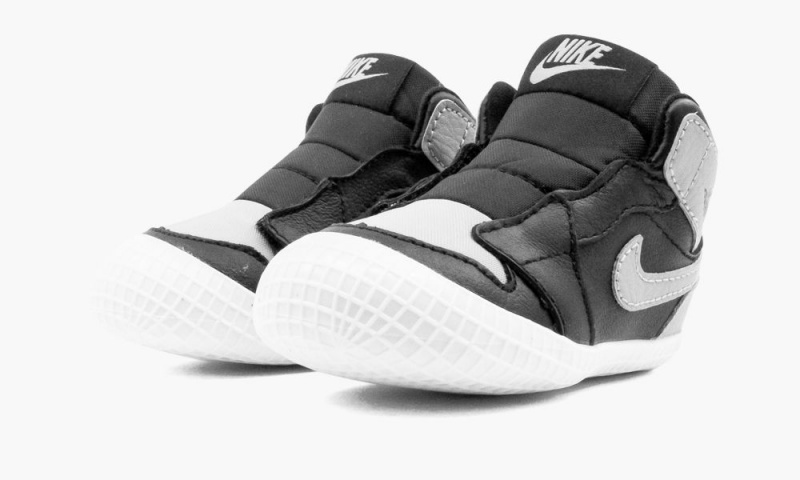 Nike Air Jordan 1 Crib 'Shadow' Schoenen Kinderen Zwart Wit Grijs Nederland | 056928-RZJ
