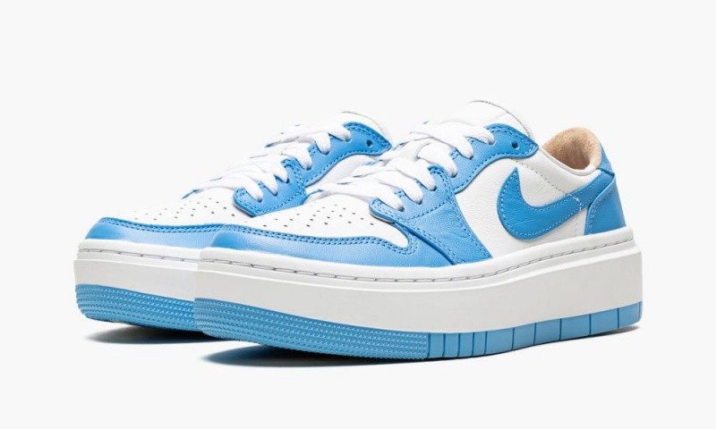 Nike Air Jordan 1 ELEVATE LOSE 'UNIVERSITY BLUE' Schoenen Dames Wit Blauw Nederland | 298764-DSX