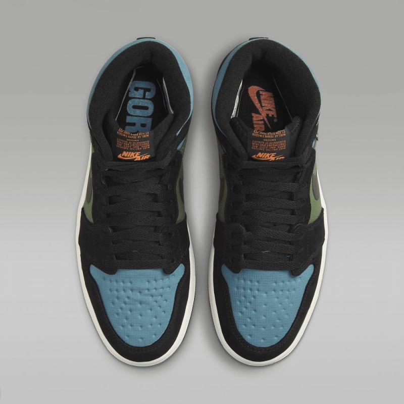 Nike Air Jordan 1 Element Schoenen Heren Zwart Blauw Olijfgroen Nederland | 467139-WOS