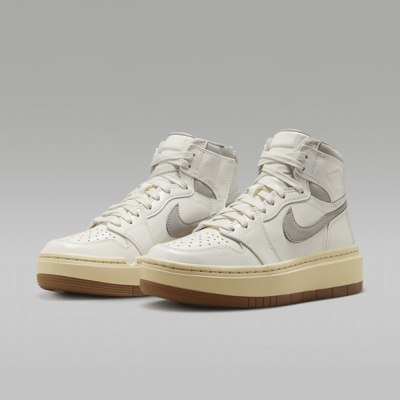 Nike Air Jordan 1 Elevate High SE Schoenen Heren Beige Wit Nederland | 384710-DYS