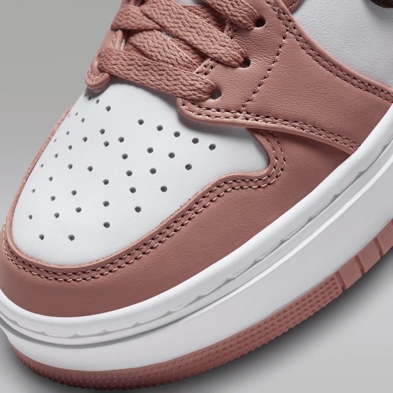 Nike Air Jordan 1 Elevate High Schoenen Dames Roze Wit Nederland | 463182-GPH