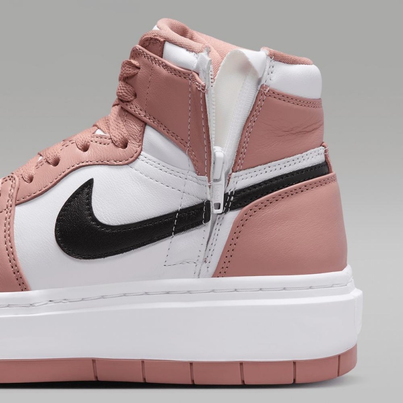 Nike Air Jordan 1 Elevate High Schoenen Dames Roze Wit Nederland | 463182-GPH
