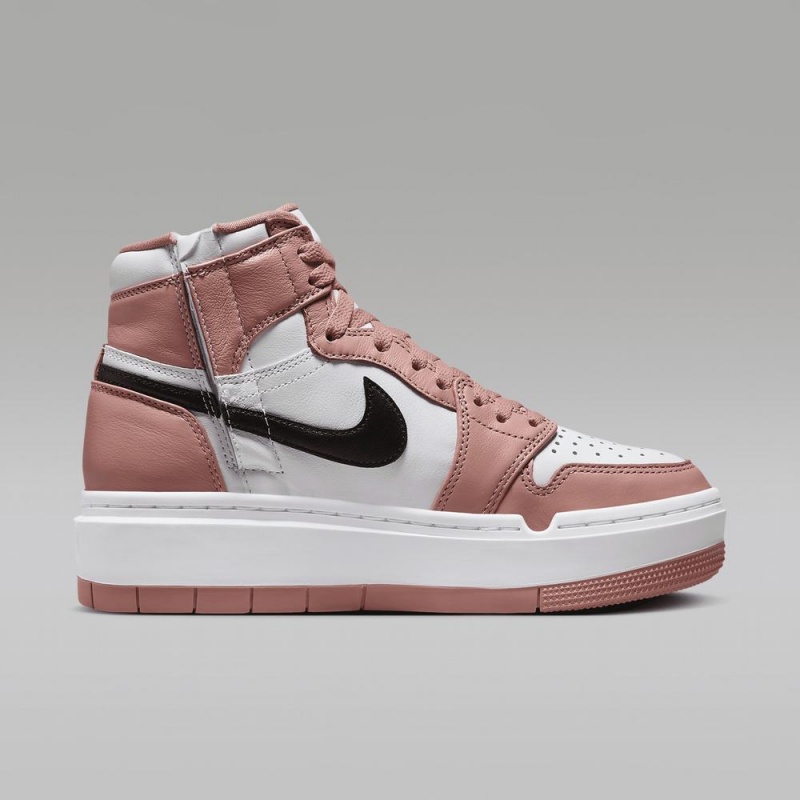 Nike Air Jordan 1 Elevate High Schoenen Dames Roze Wit Nederland | 463182-GPH