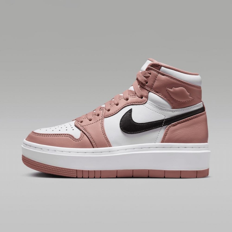 Nike Air Jordan 1 Elevate High Schoenen Dames Roze Wit Nederland | 463182-GPH