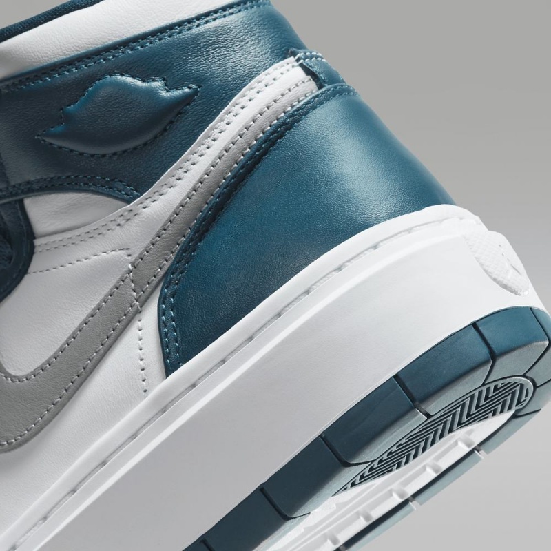 Nike Air Jordan 1 Elevate High Schoenen Dames Blauw Wit Lichtgrijs Nederland | 581974-RLN