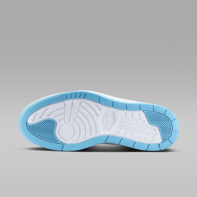Nike Air Jordan 1 Elevate High Schoenen Dames Wit Wit Donkerblauw Nederland | 537402-WYH