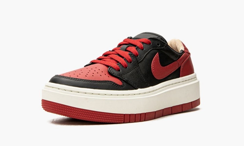Nike Air Jordan 1 Elevate Low 'Bred' Schoenen Dames Zwart Rood Wit Nederland | 481590-HEV