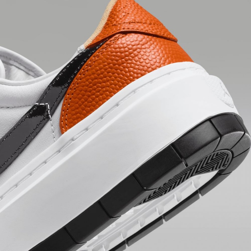 Nike Air Jordan 1 Elevate Low Schoenen Dames Oranje Wit Nederland | 175608-ITM