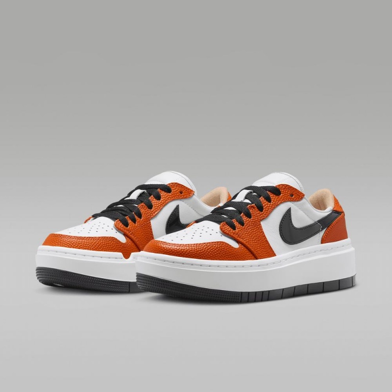 Nike Air Jordan 1 Elevate Low Schoenen Dames Oranje Wit Nederland | 175608-ITM